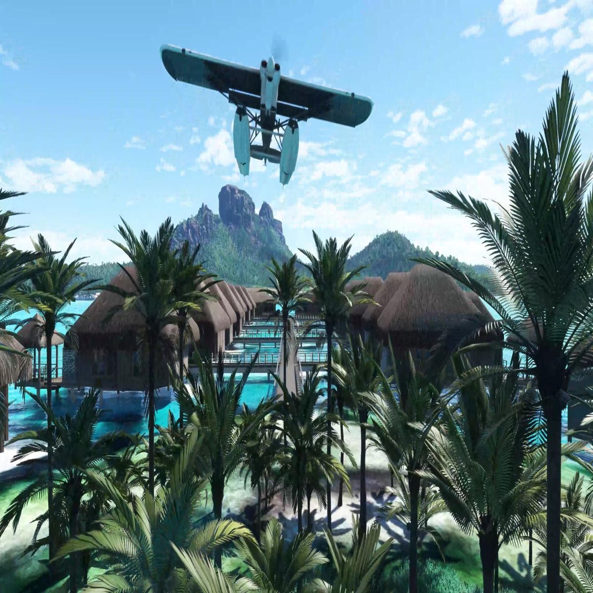 Island Flight Simulator Playstation 4: playstation_4: Video Games 