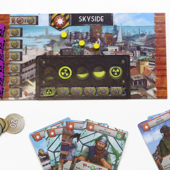 Flotilla board game player board