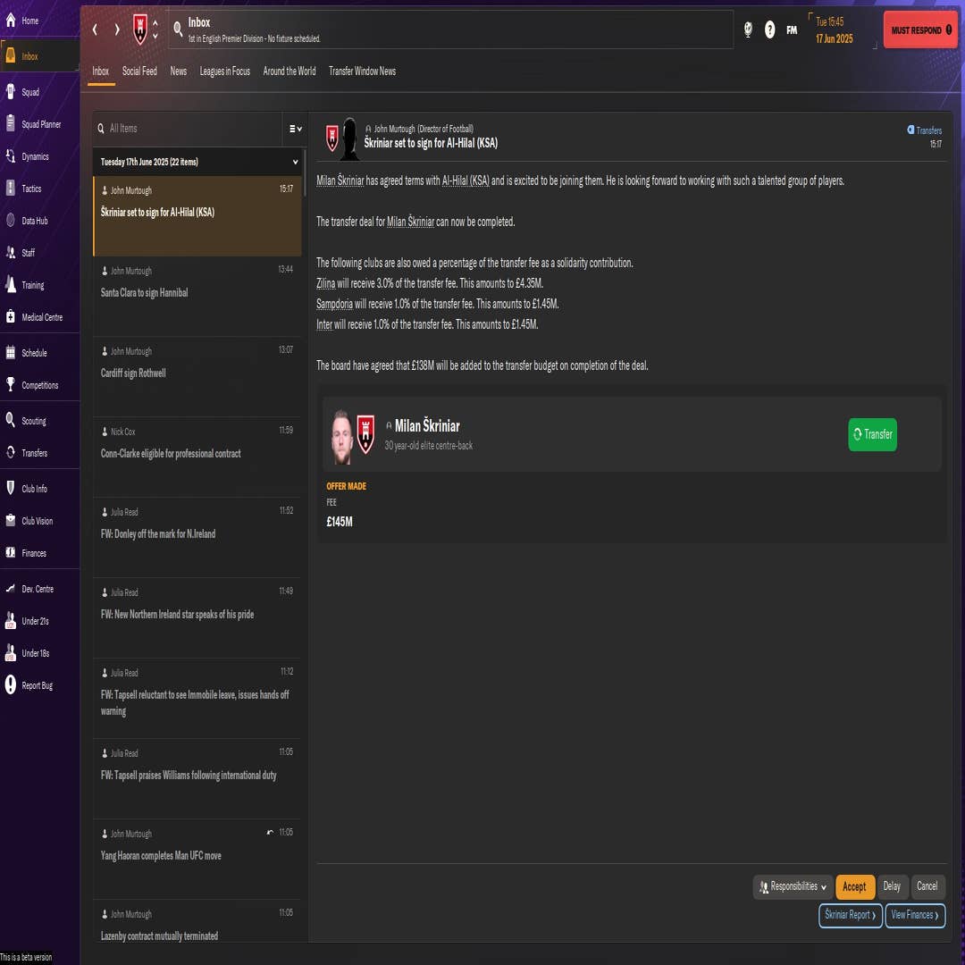 Football Manager 2024 Console Review