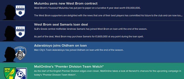 Image for Gooooal! Football Manager 2015 Has a Demo