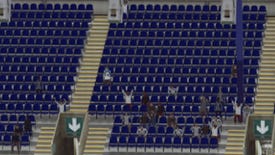 The Joy Of Football Manager's sparse crowds