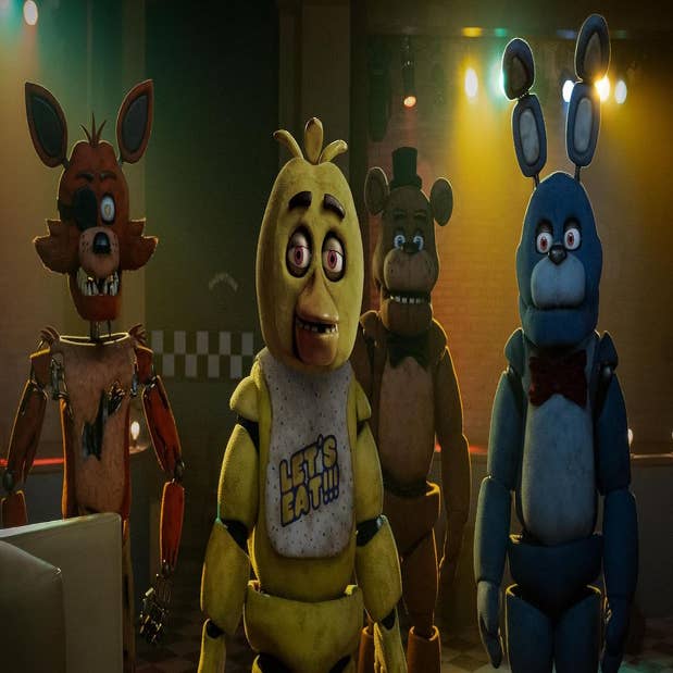 Technical FNaF🎄❄️ on X: EXCLUSIVE: An unused scene of the Five Nights at  Freddy's movie, strangely, Freddy is blue here, people on set dubbed him  Bear5.  / X