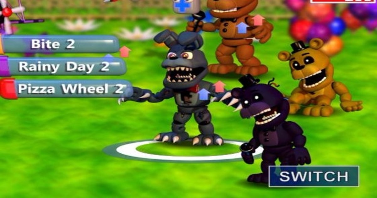 I was playing fnaf world the other day and I was imagining what it would be  like if there was a new update to the game. In the case that it was