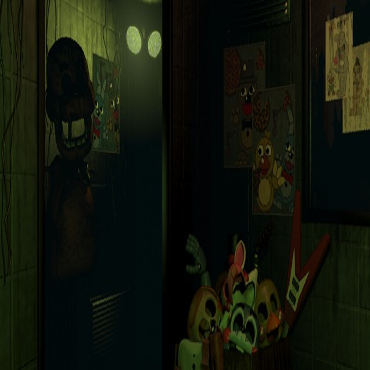 Five Nights at Freddy's 3 SECRET PUPPET