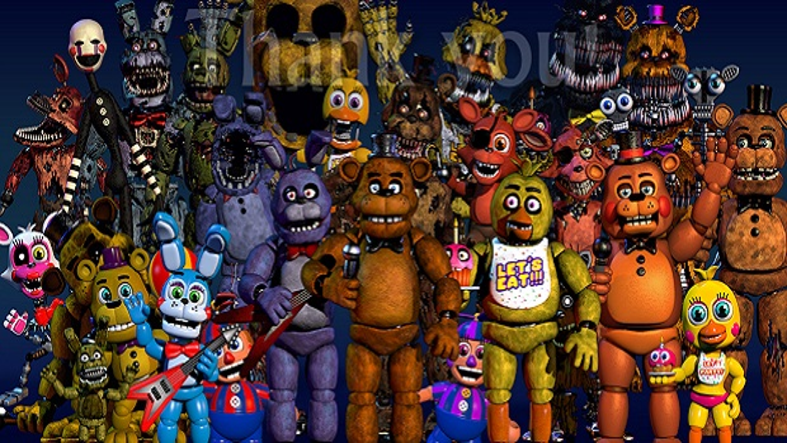 Five Nights at Freddy's 4 Nightmare Desktop Horror Remake, Nightmare Foxy,  computer, special Effects png