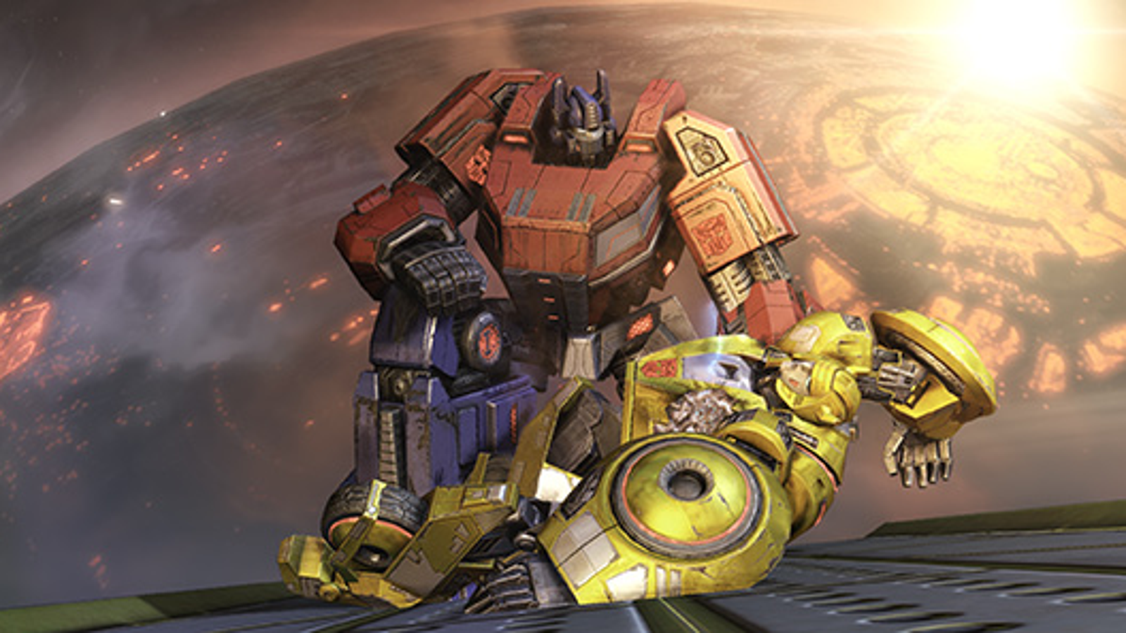 Bumble Fall Transformers Fall Of Cybertron Bumblebee
