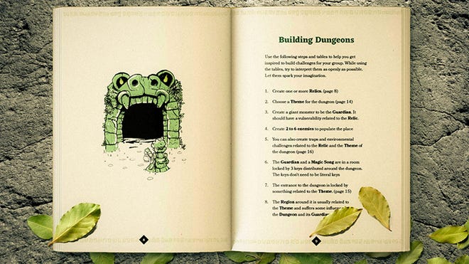 Forgotten Ballad RPG artwork