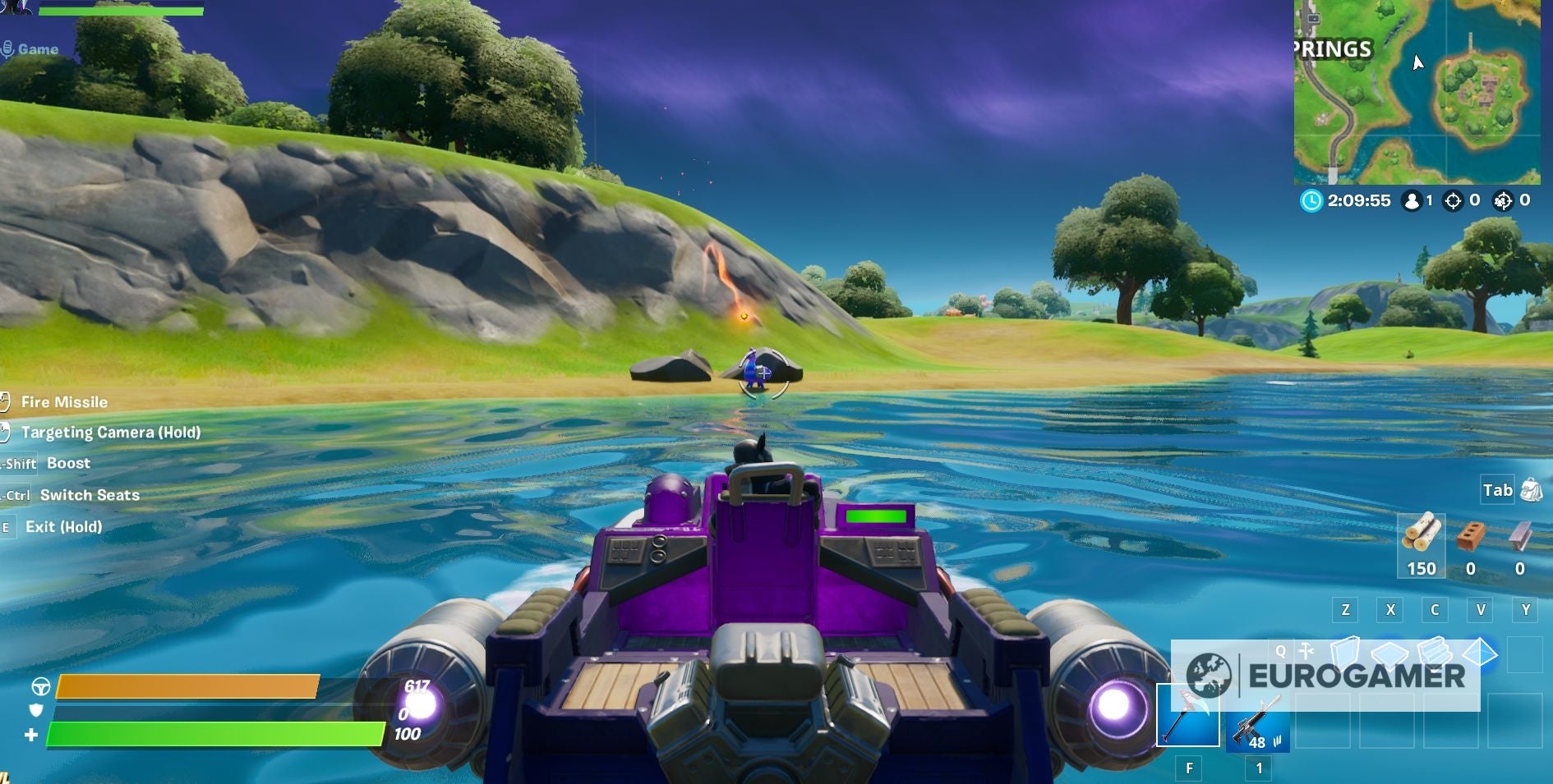 Fortnite boat locations Where to find boats and how they work