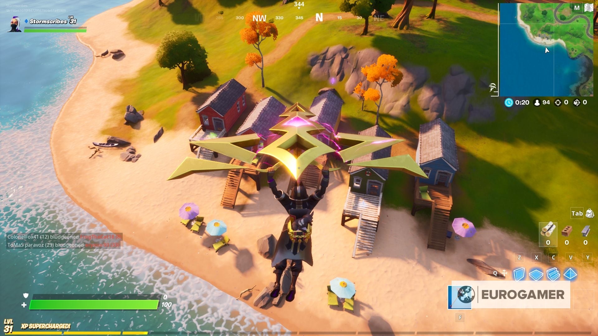 Fortnite Dance at Lake Canoe, Camp Cod and Rainbow Rentals locations explained