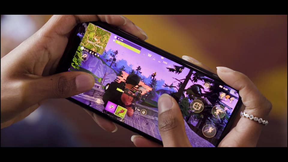 Fortnite' on iOS Safari and Android Through GeForce NOW