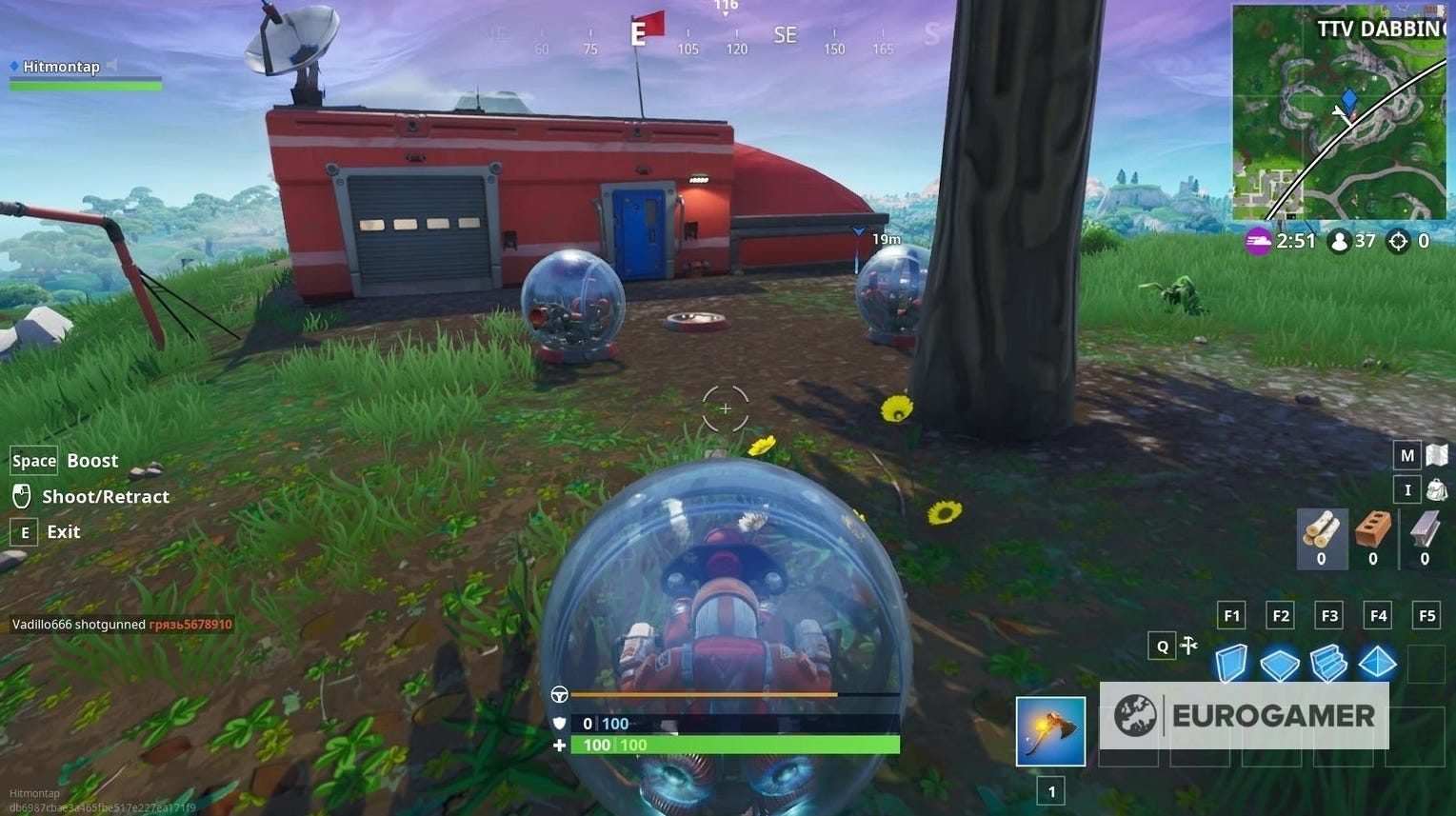 How To Charge A Baller In Fortnite Fortnite Baller locations, how to use The Baller in different matches