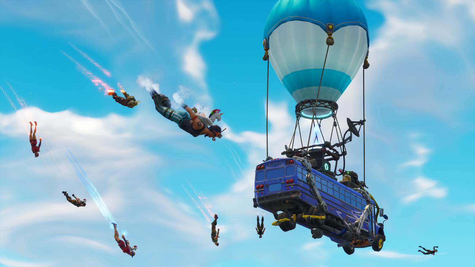 Download & Drop into Fortnite Now!, Fortnite Battle Royale - Play Free Now  One giant map. A Battle Bus. 100 Players. 🏆Last One Standing Wins🏆, By  Fortnite