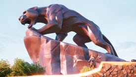 Fortnite's Black Panther statue becomes an impromptu memorial