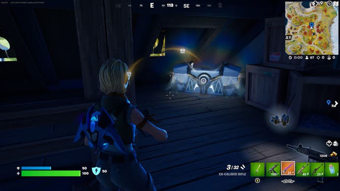Fortnite, Breakwater Bay Oathbound Truhe Standort vier