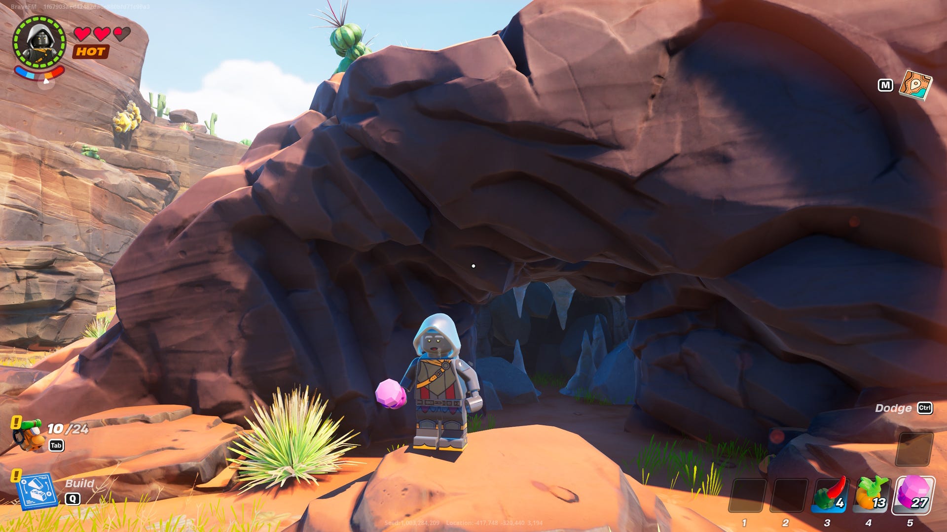 Lego Fortnite Brightcore location and how to get it VG247