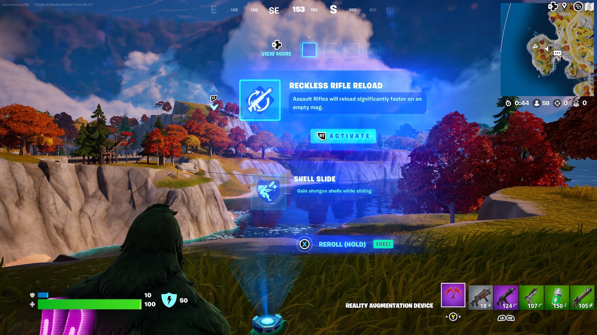 How to activate and reroll Augments in Fortnite and Augments list ...