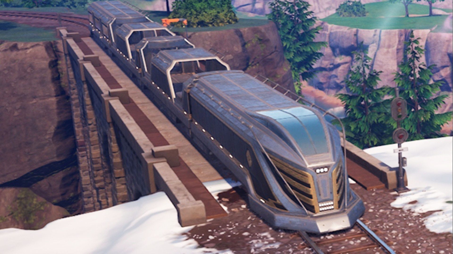 How to complete a Train Heist in Fortnite