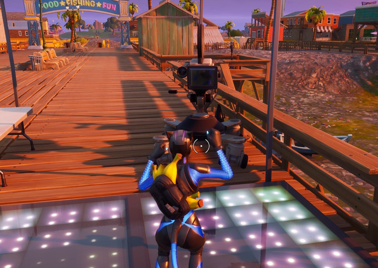 Fortnite Chapter 2 Season 3 Dance on camera at Sweaty Sands VG247
