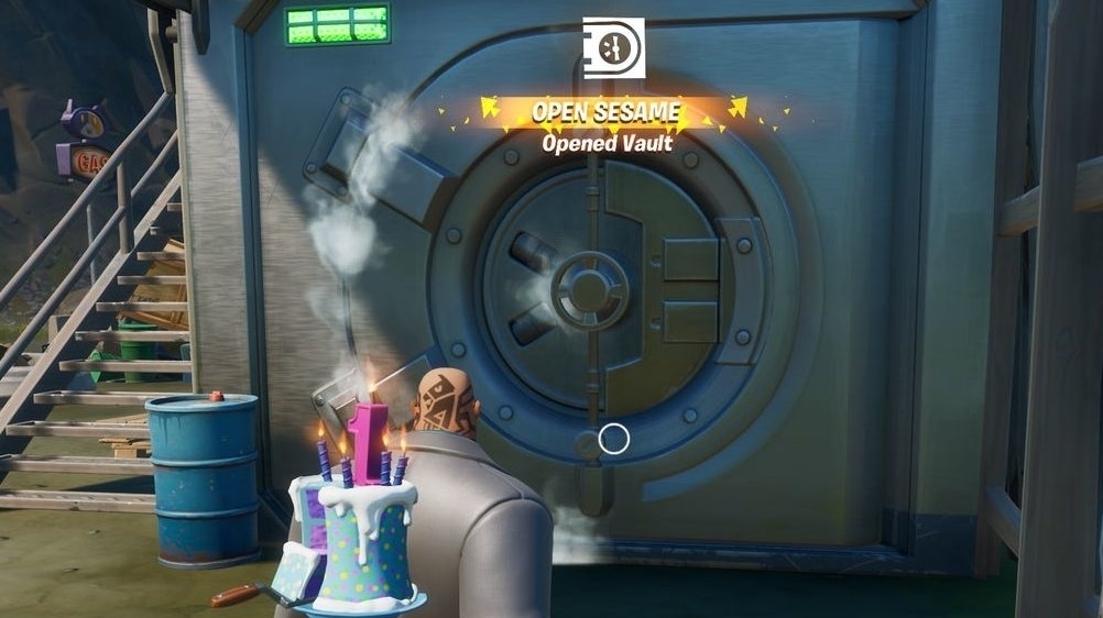 Fortnite Catty Corner Vault location and how to open it with the Catty