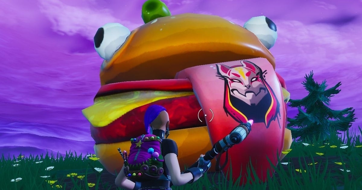 Fortnite Durrr Burger Head, Dinosaur and Stone Head Statue locations