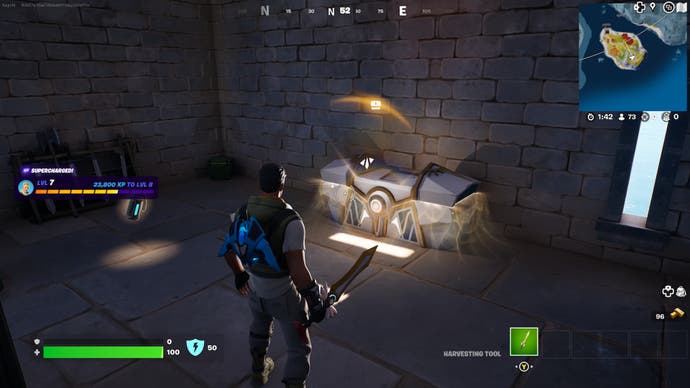 Fortnite fehlerhafter Splits Eidbound -Truhe Ein Ort