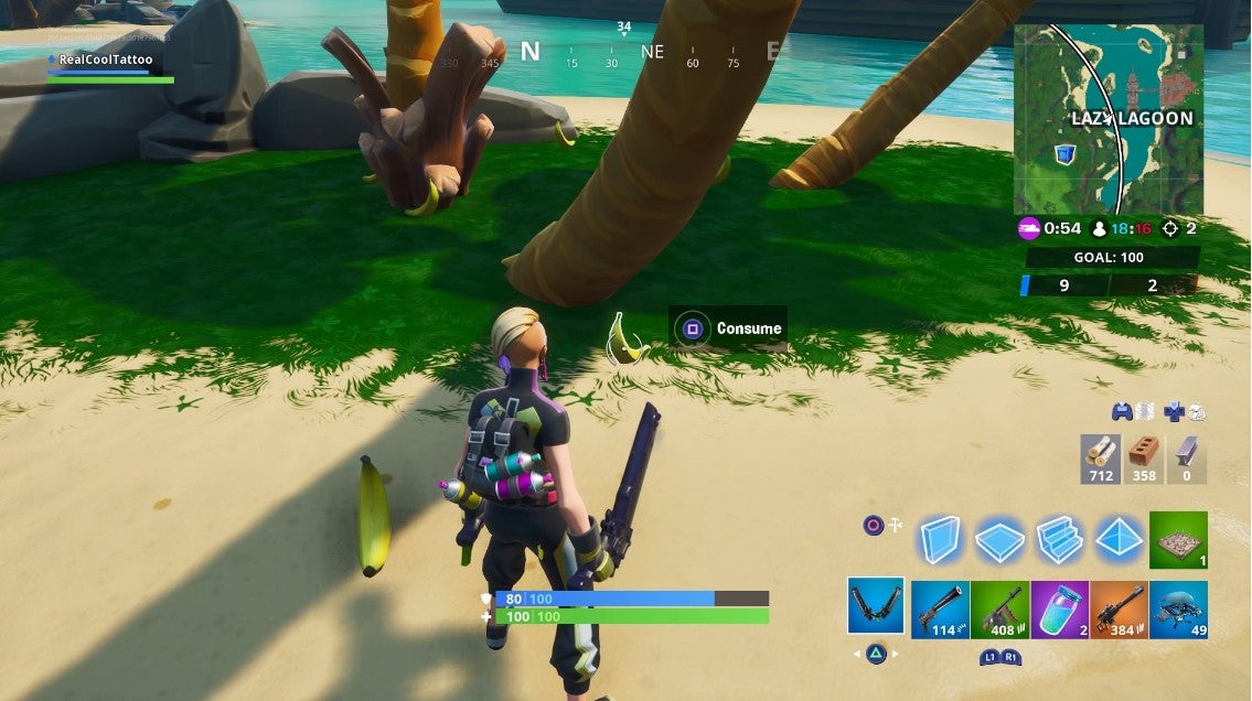 Fortnite Consume Foraged Items locations VG247
