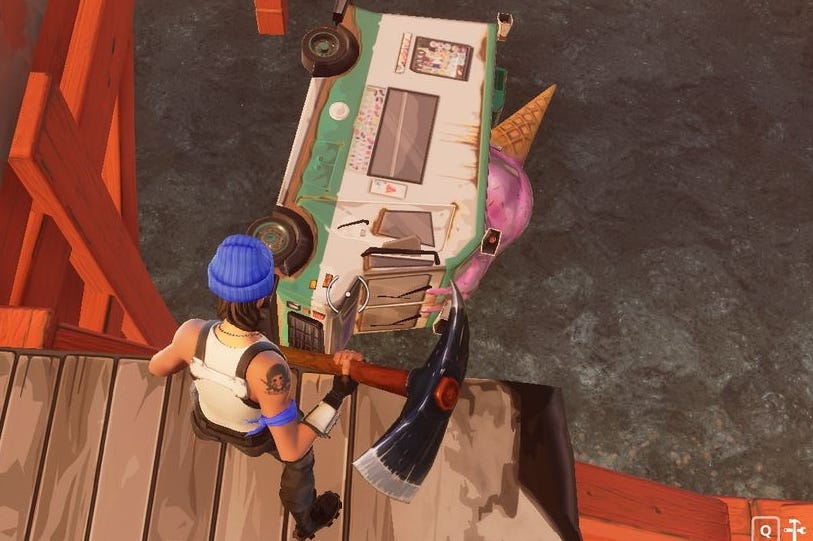 Fortnite Ice cream truck locations explained
