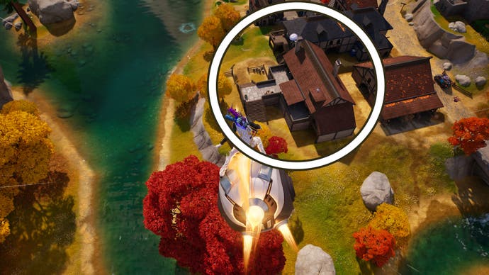 fortnite jaeger family basement building air view