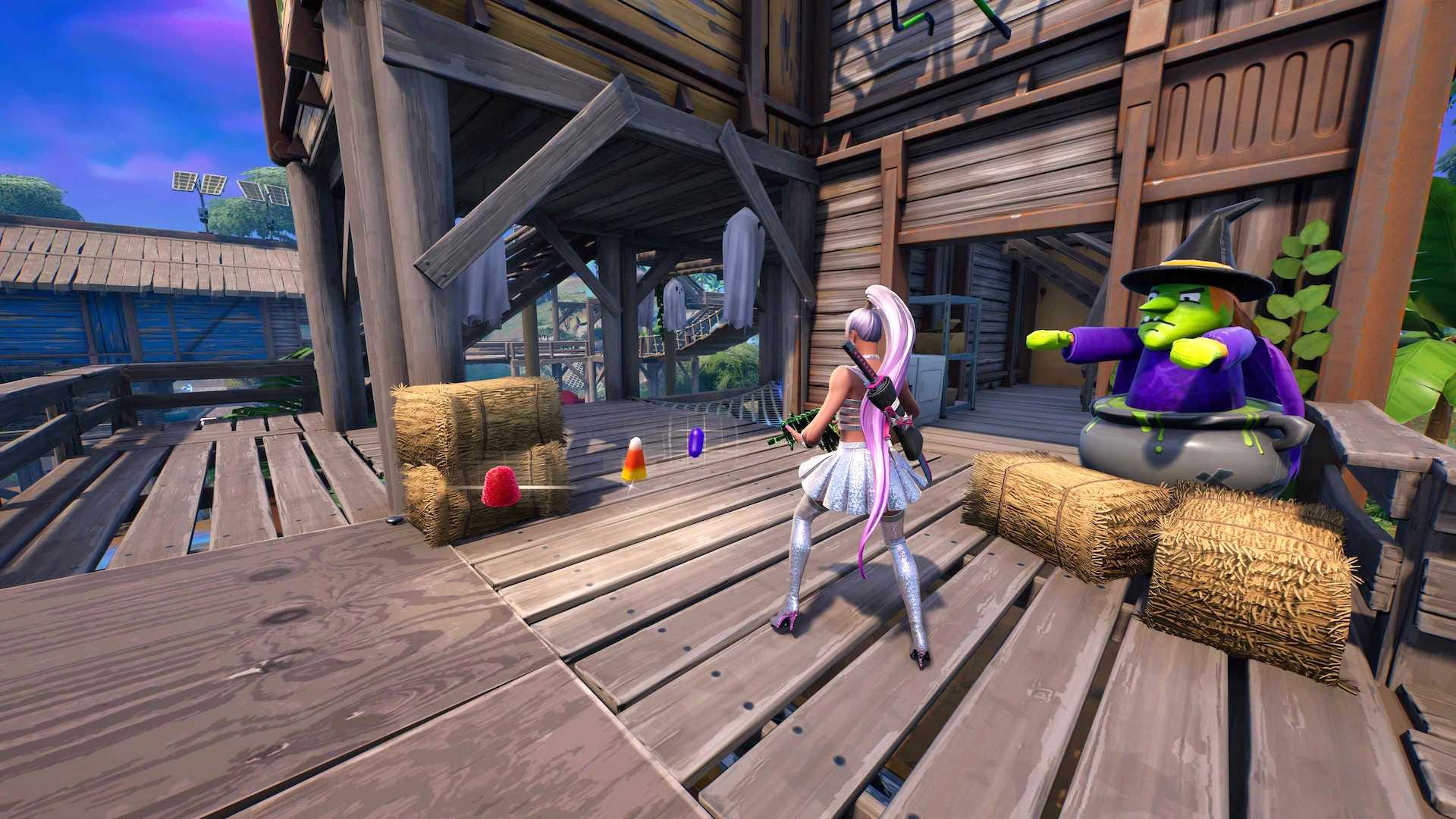 How to gain shields with Jelly Beans in Fortnite