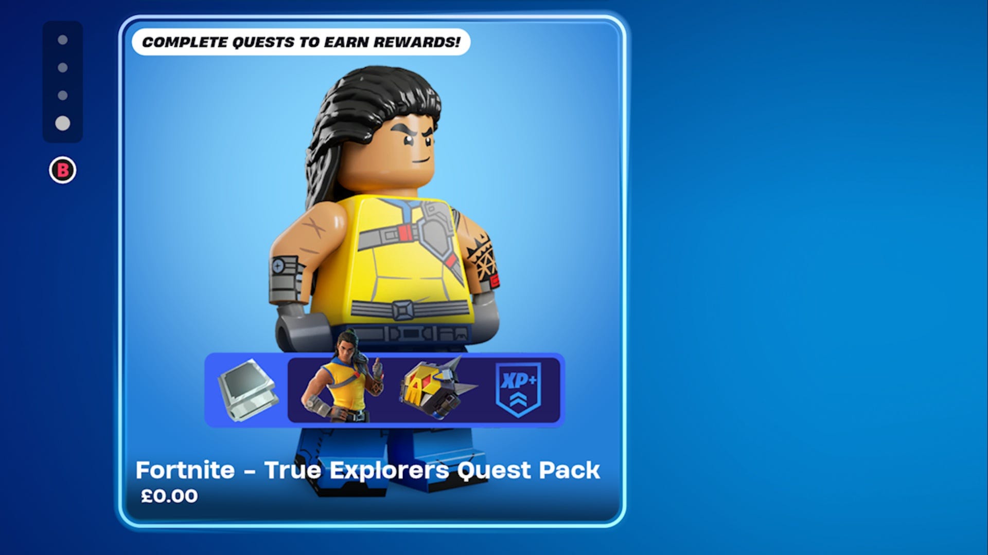 How to get Trailblazer Tai skin in Fortnite Lego