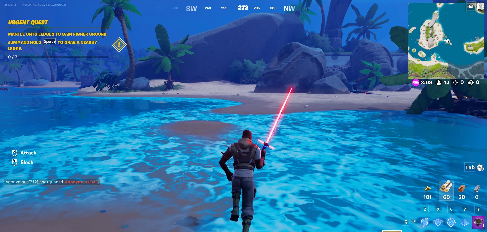Where do you find lightsabers in Fortnite? VG247