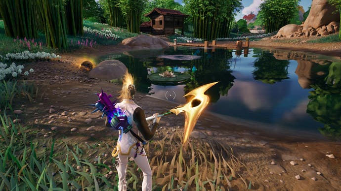 fortnite water lily in hot springs water