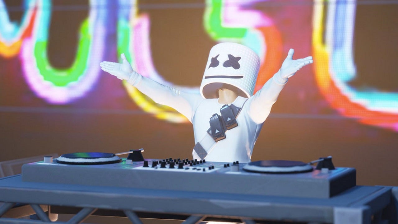 Lego fortnite online marshmello