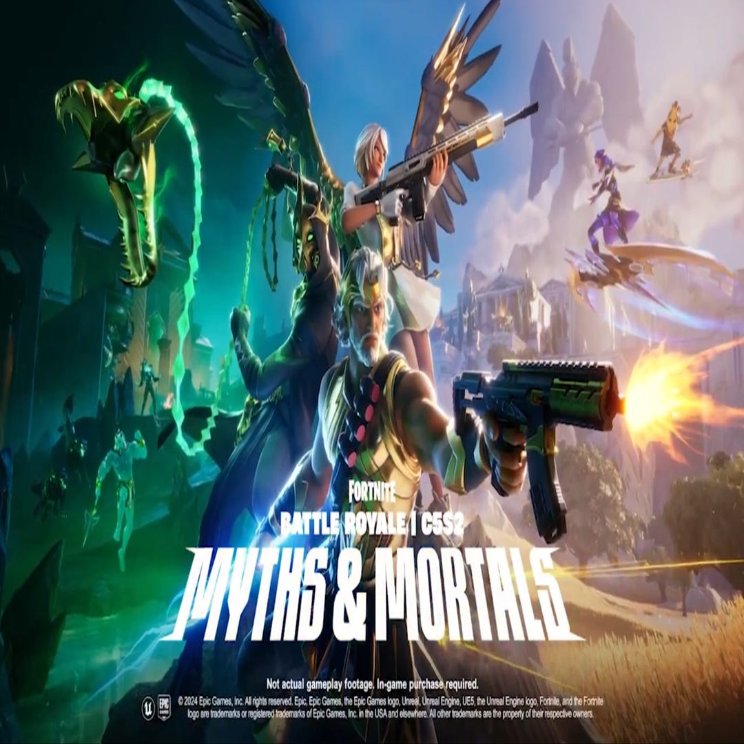 Fortnite Chapter 5 Season 2 gets a mythical new cinematic teaser VG247