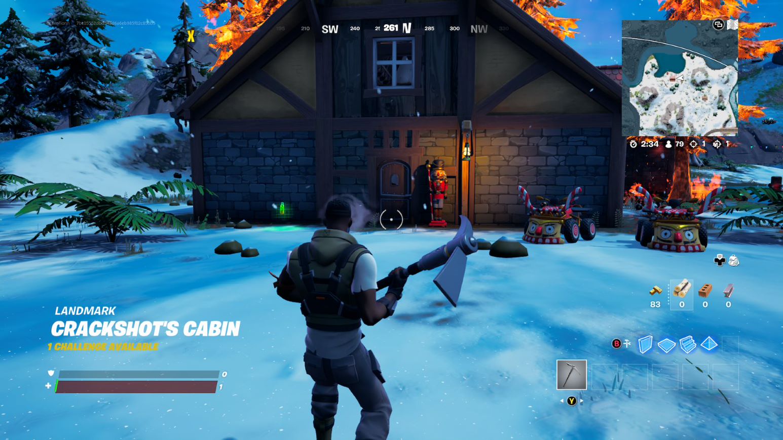 Where is the Nutcracker house in Fortnite Chapter 3? VG247
