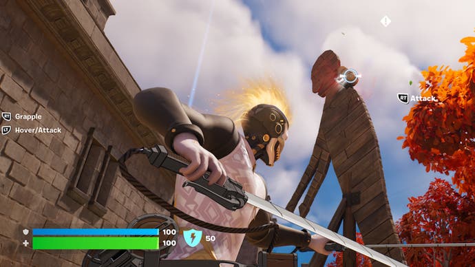 fortnite odm gear attack titan