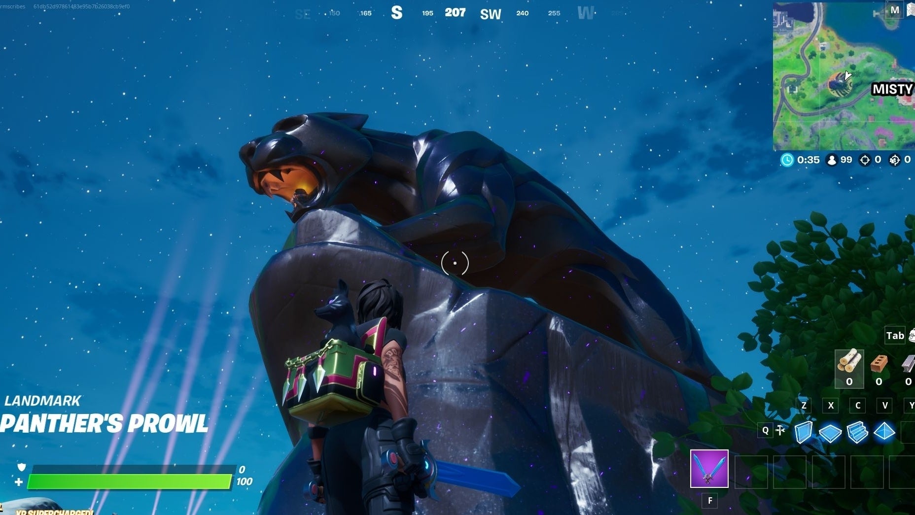 panthers prowl in fortnite