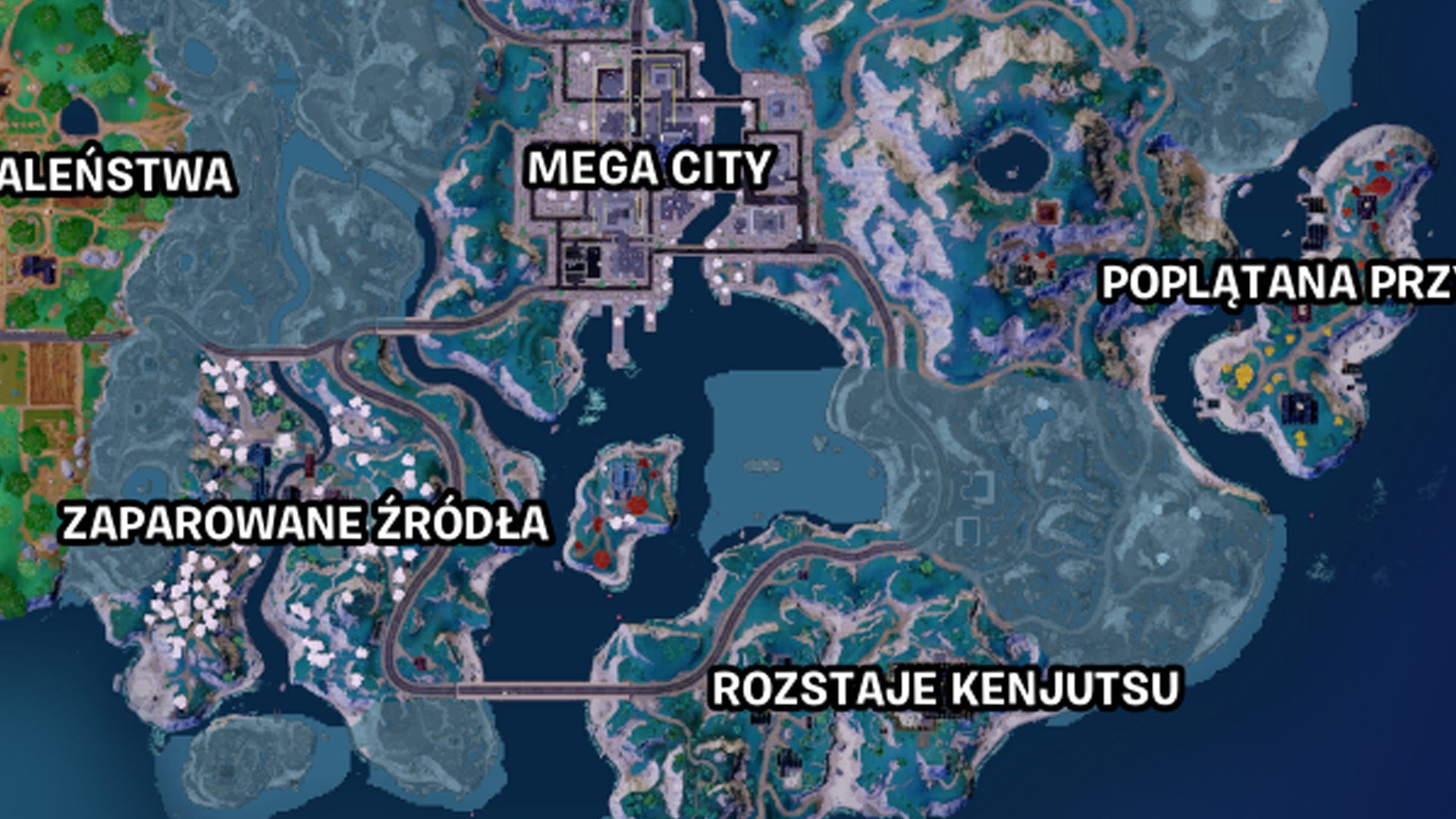 Fortnite - rozdział 4, sezon 2: mapa [zmiany i nowości] | Eurogamer.pl