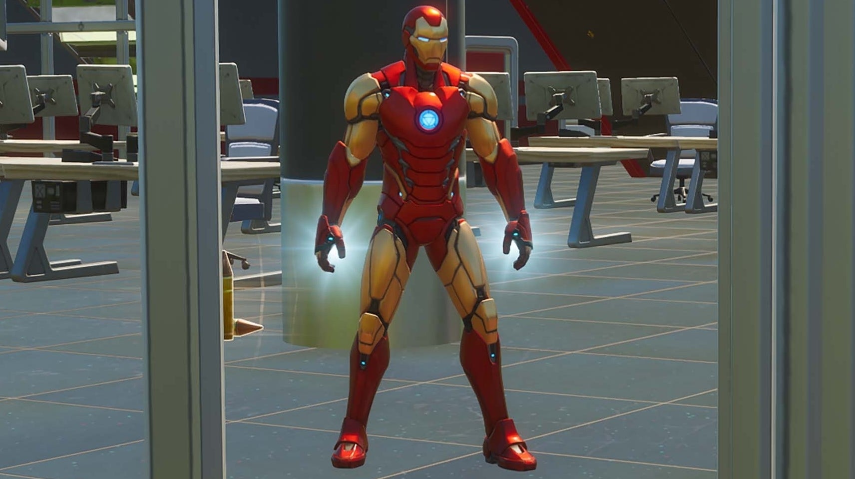 Fortnite Season 4 Iron Man bei Stark Industries eliminieren So