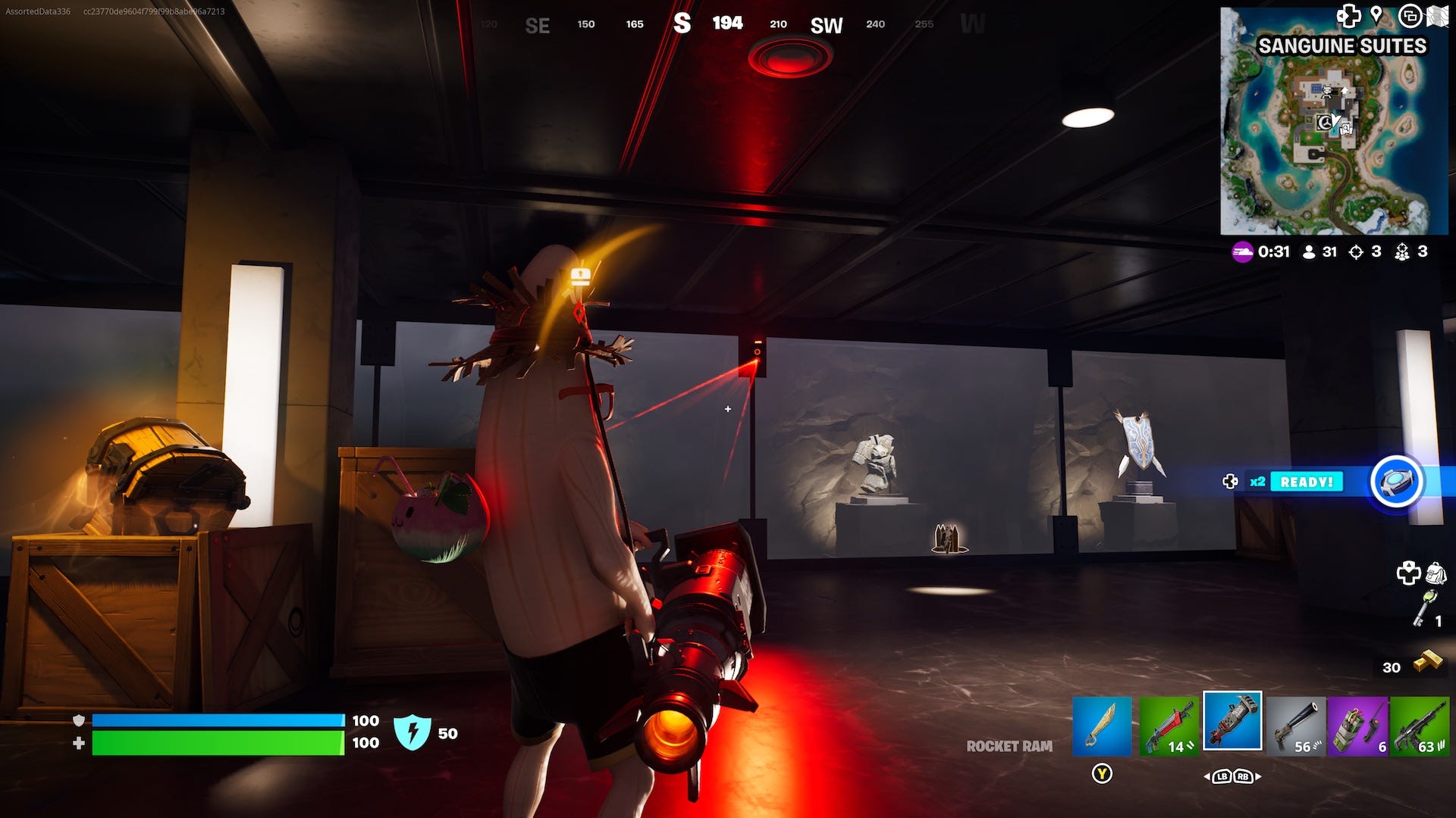 How to alert a Securitry Camera in Fortnite