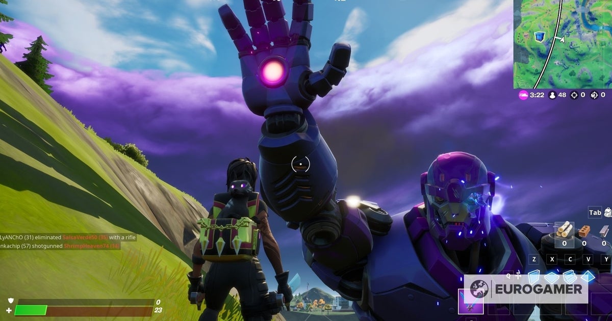Fortnite - Sentinel Hands explained: How to launch off all Sentinel ...