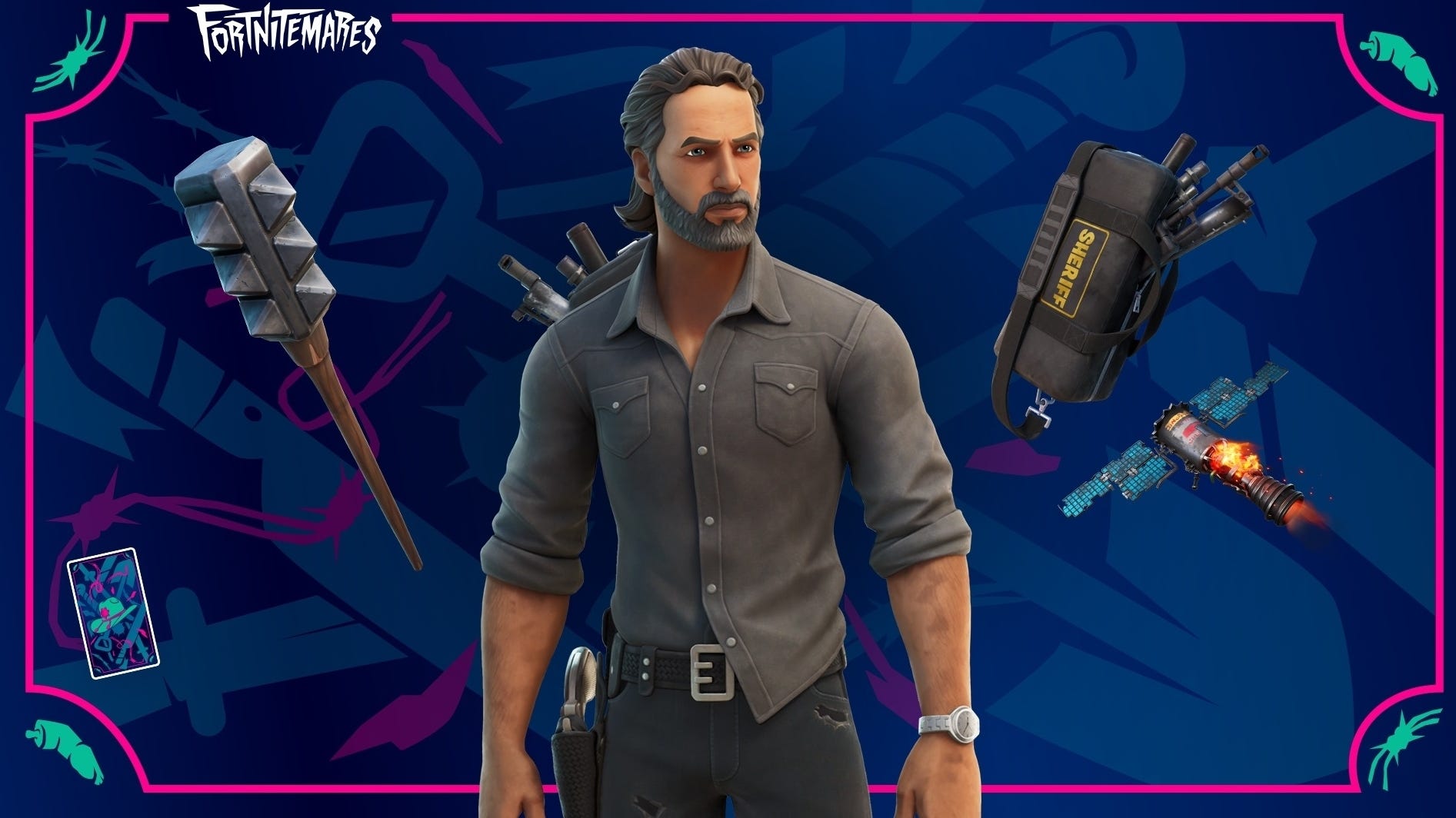 Fortnite Como desbloquear a skin de Rick Grimes de The Walking Dead