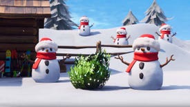 Image for Fortnite now lets you dress up as a Sneaky Snowman