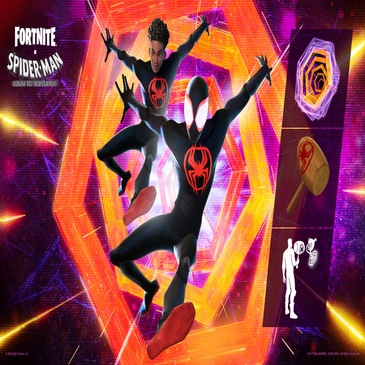 Miles Morales joins Fortnite today