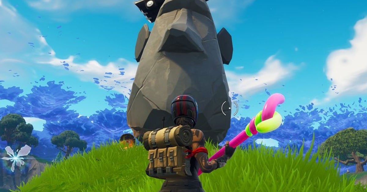 Fortnite Stone Head locations, and where the Stone Heads are looking
