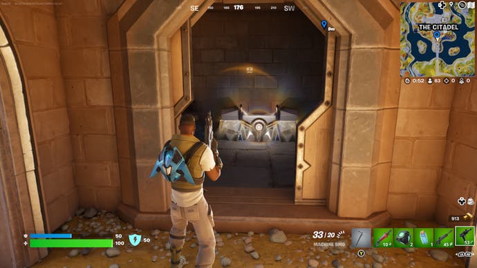 FORTNITE, die Zitadell oathgebundene Brust eins