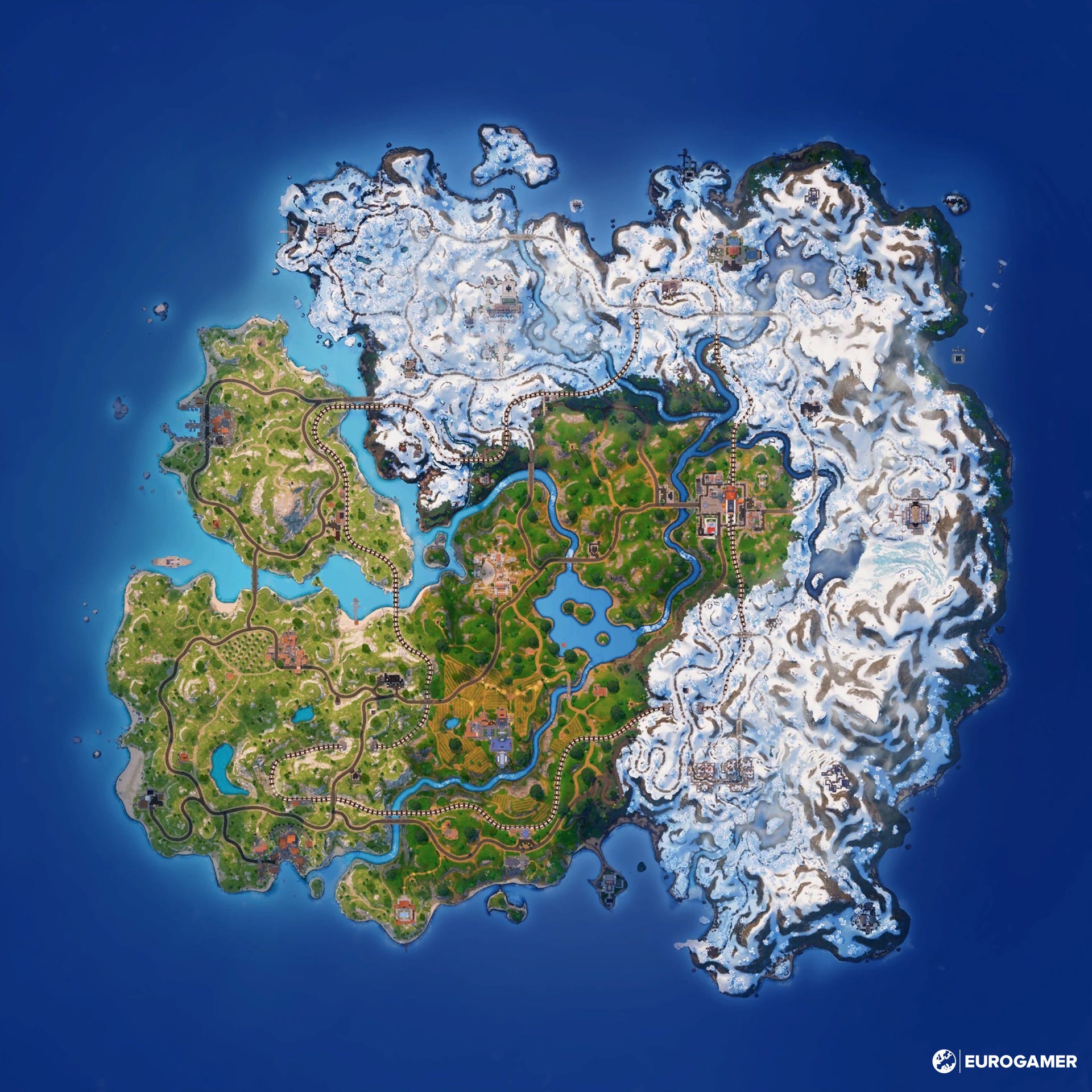 Fortnite Underground Map Eurogamer Fortnite Underground Map Eurogamer