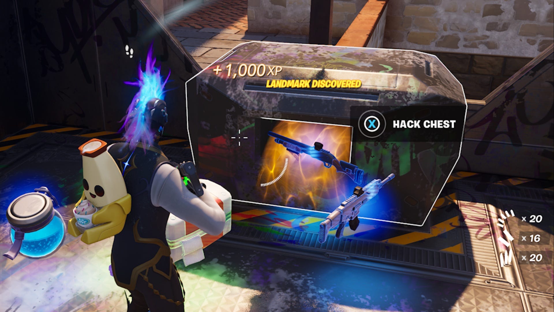 How to complete a Train Heist in Fortnite