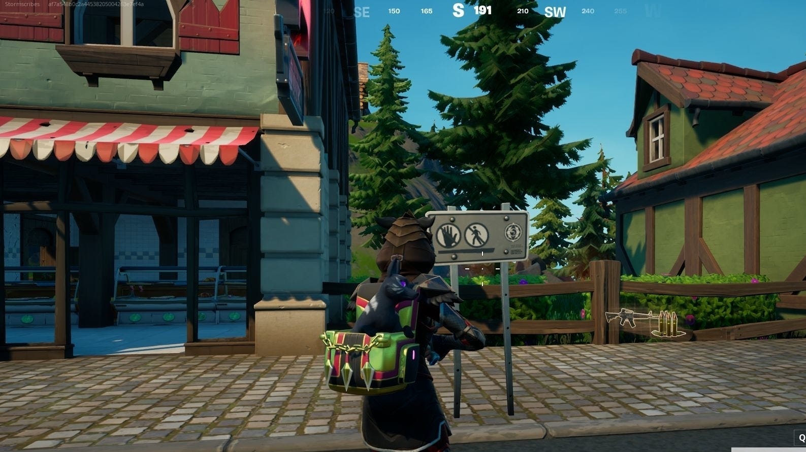Fortnite Warning signs locations Where to place warning signs