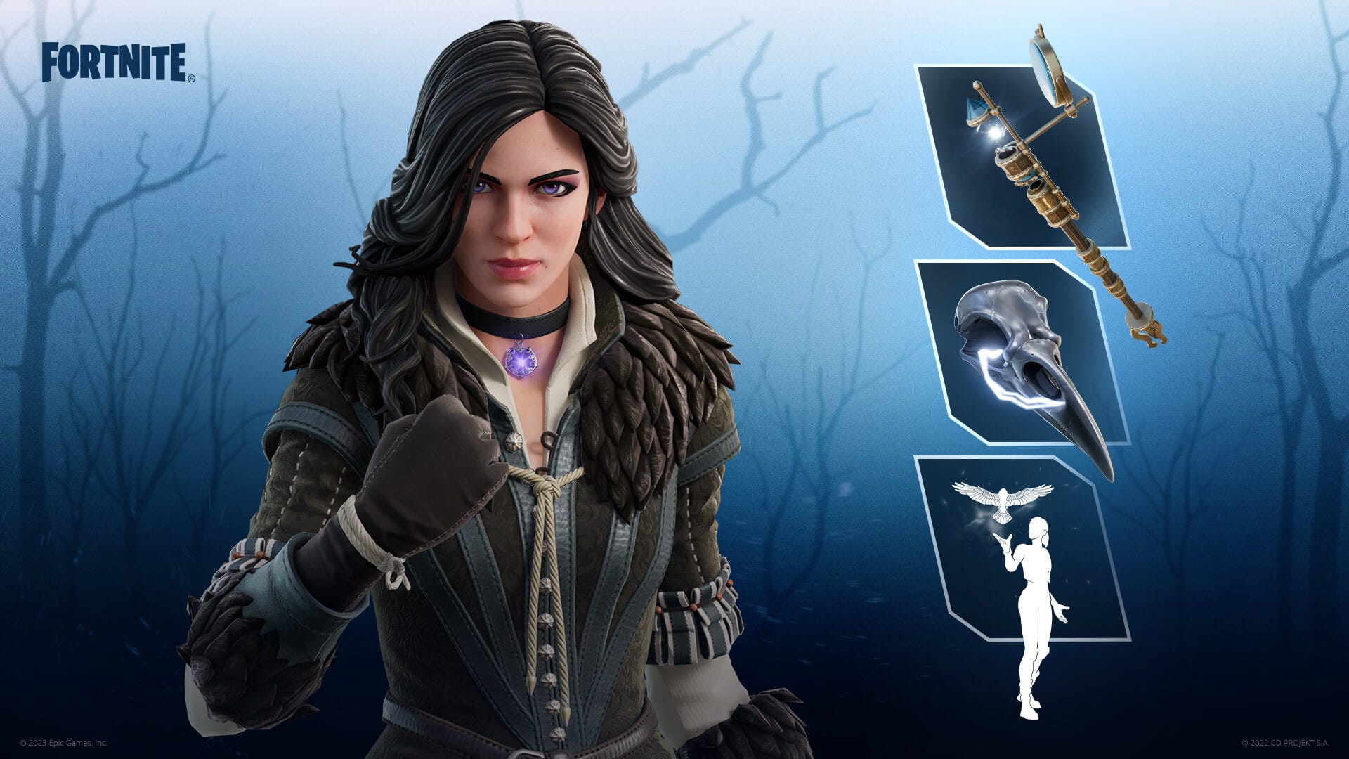 The Witcher's Ciri and Yennefer now in Fortnite